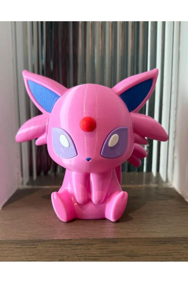Üç Boyutlu Haller Pokemon Esfeon Figürü - Image 1