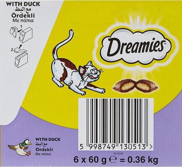Dreamies Ördekli Kedi Ödülü 6X60 Gr - Image 1