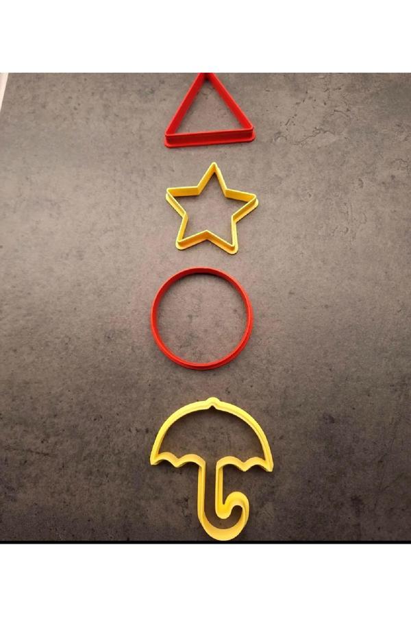 Üç Boyutlu Haller Squid Game Kurabiye Kalıbı - Image 1