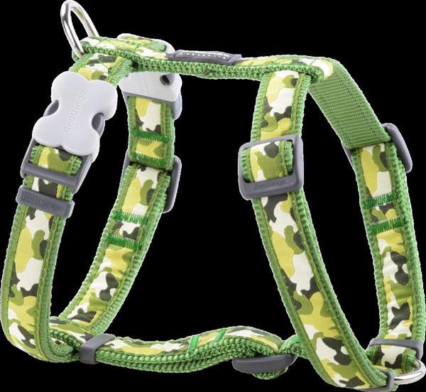 Reddingo Kamuflaj Yeşil Köpek Göğüs Tasması S /15mm - Image 1