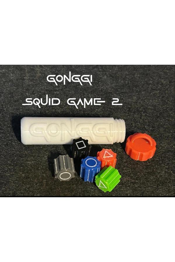 Üç Boyutlu Haller Squid Game Kutulu Gonggi Oyunu, - Image 1