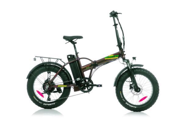 Corelli Broster Valco 20 42 Folding Fat Elektrikli Bisiklet Metalik kahve - Image 1