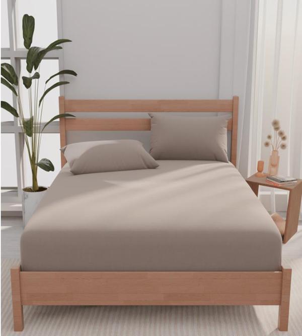 AP Urban Çift Kişilik Bej Çarşaf - Image 1