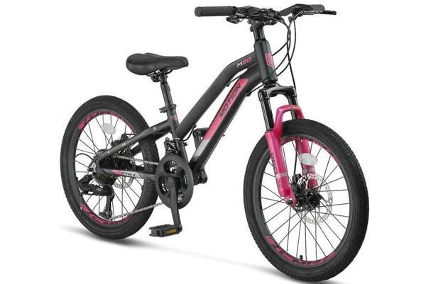 Ümit Motion 20 Jant M.Disk 21V Çocuk Bisiklet Siyah Pembe - Image 1