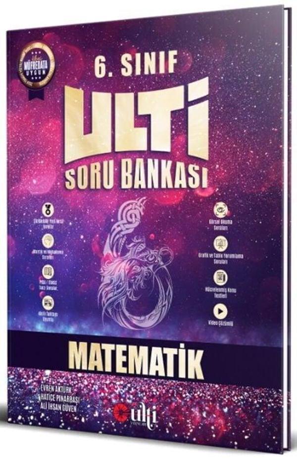 Ulti Yayınları 6. Sınıf Matematik Ulti Soru Bankası Ulti Yayınları - Image 1