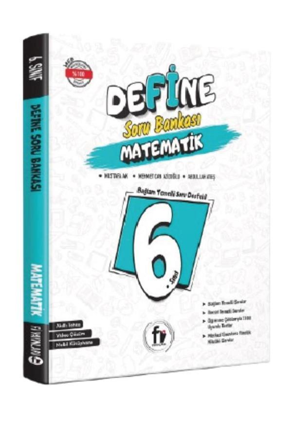 Fi Yayınları 6. Sınıf Maarif Model Define Matematik Soru Bankası - Fi Yayınları - Image 1