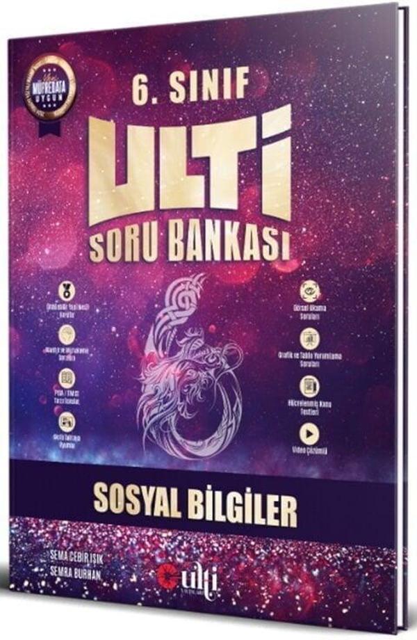 Ulti Yayınları 6. Sınıf Sosyal Bilgiler Ulti Soru Bankası Ulti Yayınları - Image 1