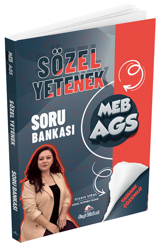 Dizgi Kitap 2026 MEB-AGS Sözel Yetenek Soru Bankası Çözümlü - Gizem Ural Dizgi Kitap - Dizgi Kitap Yayınları - Image 1