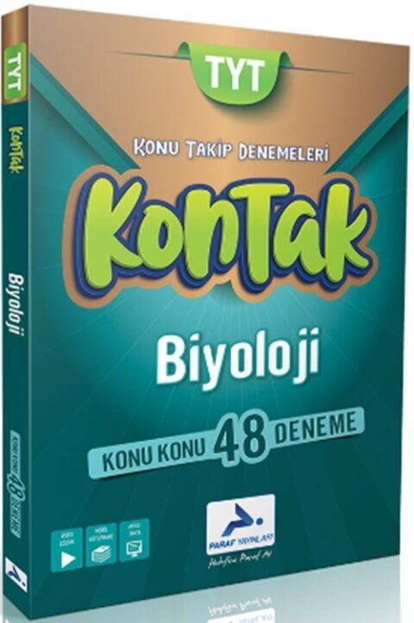Paraf Akademi TYT Biyoloji Kontak Konu Takip Denemeleri - PRF Paraf Yayınları - Image 1