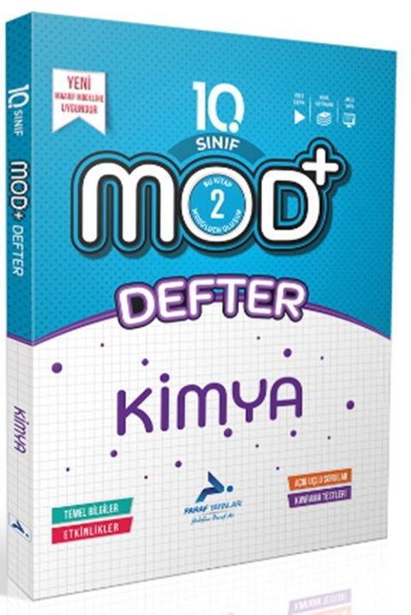 Paraf Yayınları 10. Sınıf Kimya MOD Defter - PRF Paraf Yayınları - Image 1