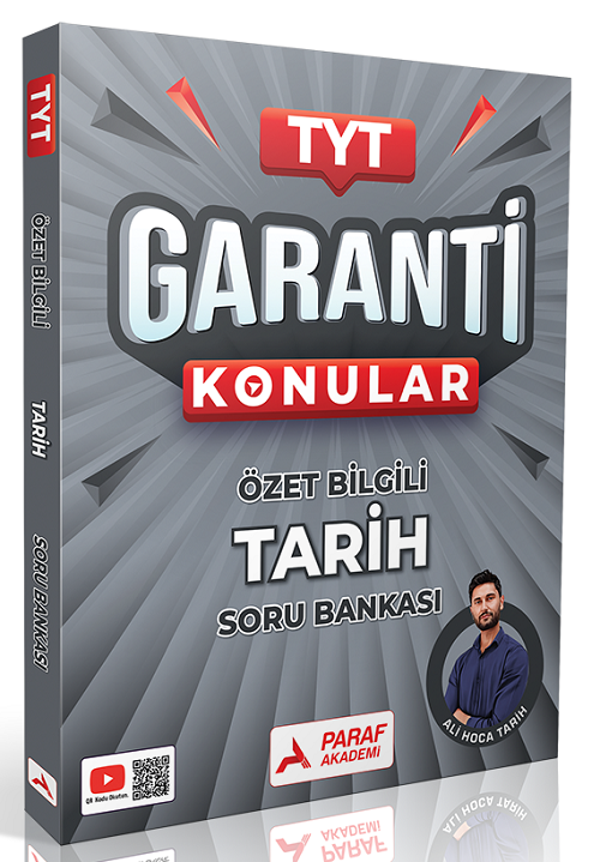 Paraf Yayınları TYT Tarih Garanti Konular Özel Bilgili Soru Bankası - PRF Paraf Yayınları - Image 1