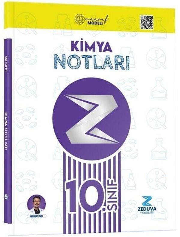 Zeduva 10. Sınıf Meschemy Kimya Notları - Mesut Uğurdoğan Zeduva Yayınları - KR Akademi - Image 1