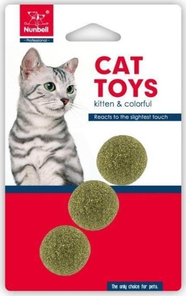 Nunbell Kedi Oyuncagı Catnıp Top - Image 1