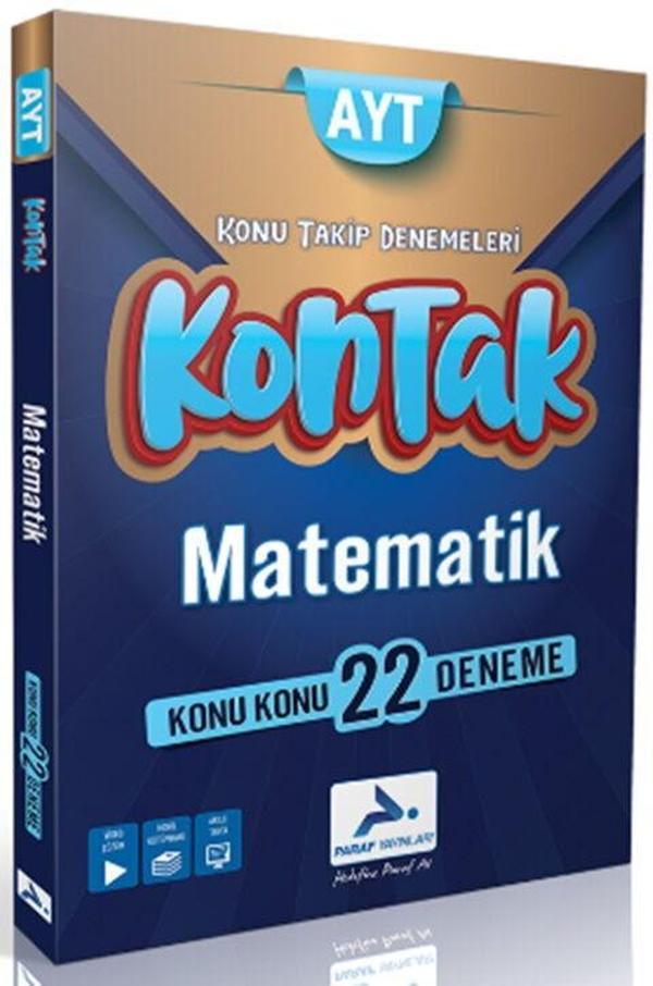 Paraf Akademi AYT Matematik Kontak Konu Takip Denemeleri - PRF Paraf Yayınları - Image 1