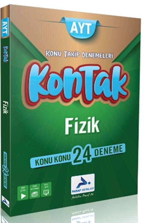 Paraf Akademi AYT Fizik Kontak Konu Takip Denemeleri - PRF Paraf Yayınları - Image 1