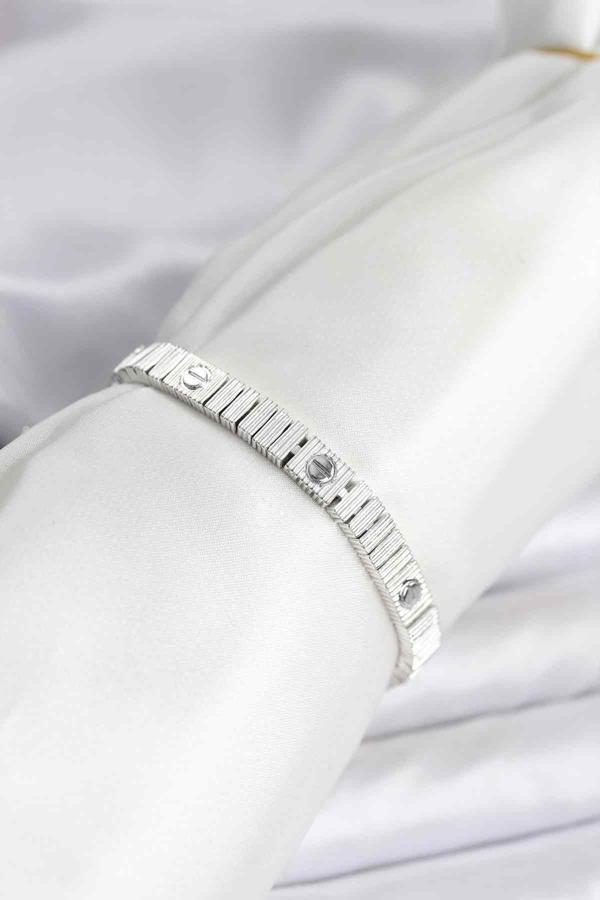 Zarif Bilekler için Silver Prestij Seri Bileklik - Image 1