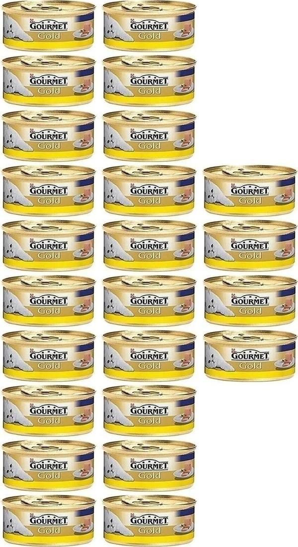 Gourmet Gold Kıyılmış Tavuklu Yaş Kedi Maması 85 Gr X 24 Adet - Image 1