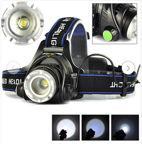 Boruit Led Kafa Feneri 2000Lm Xm-L T6 2000 Lumens 3 Modlu - Image 1