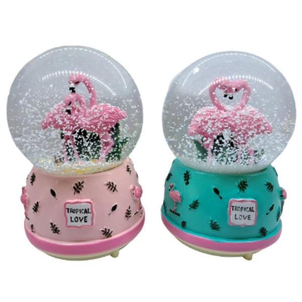 Flamingo Kar Küresi Büyük Boy - Image 1