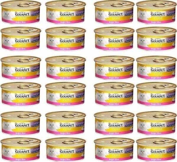 Gourmet Gold Kıyılmış Sığır Etli Kedi Konservesi 85 Gr 24 Adet - Image 1
