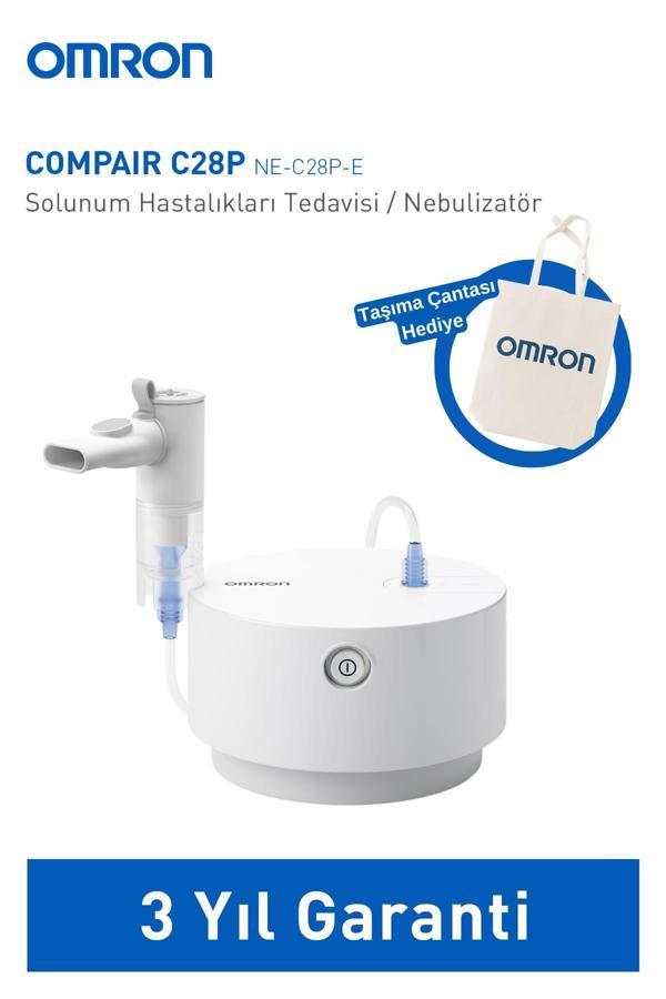 Omron C28P Nebulizatör | Etkili İnhalasyon Cihazı +Taşıma Çantası Hediye - Image 1