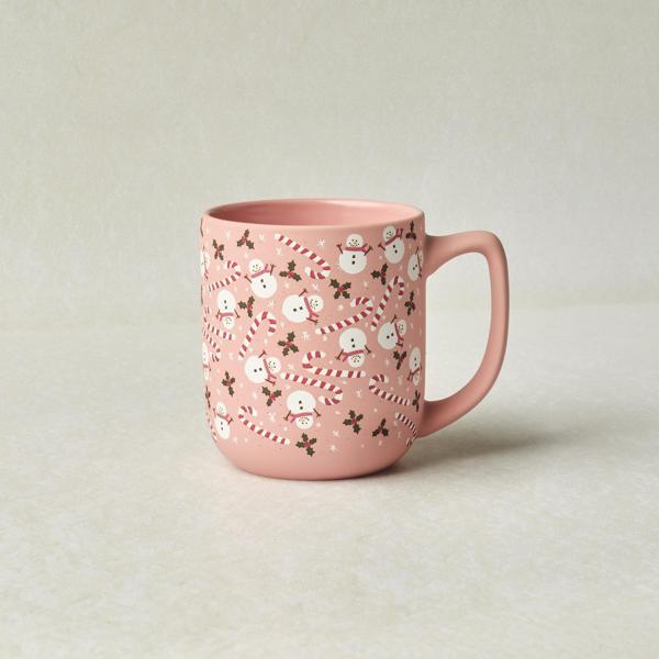 Karaca New Year Yılbaşı  Snowman Soft Touch Kupa 470 ml - Image 1