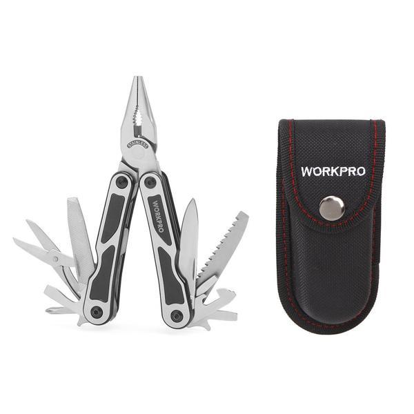WORKPRO WP382009 15 IN 1 Çok Fonksiyonlu Profesyonel Pense Seti + Taşıma Kılıfı - Image 1