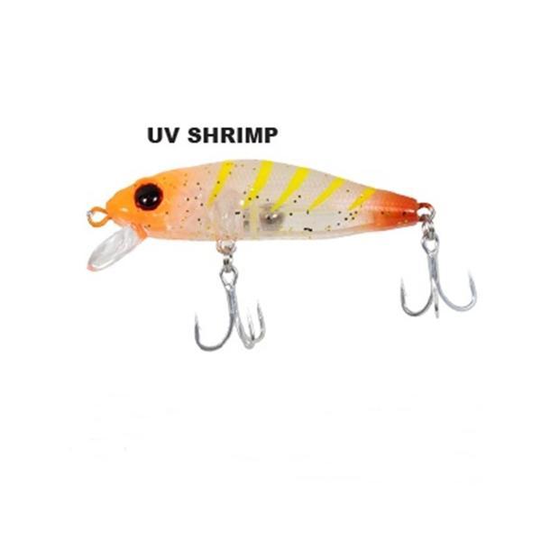 Ryuji Süper Minnow 5,5cm 5gr Maket Yem UV Shrimp - Image 1