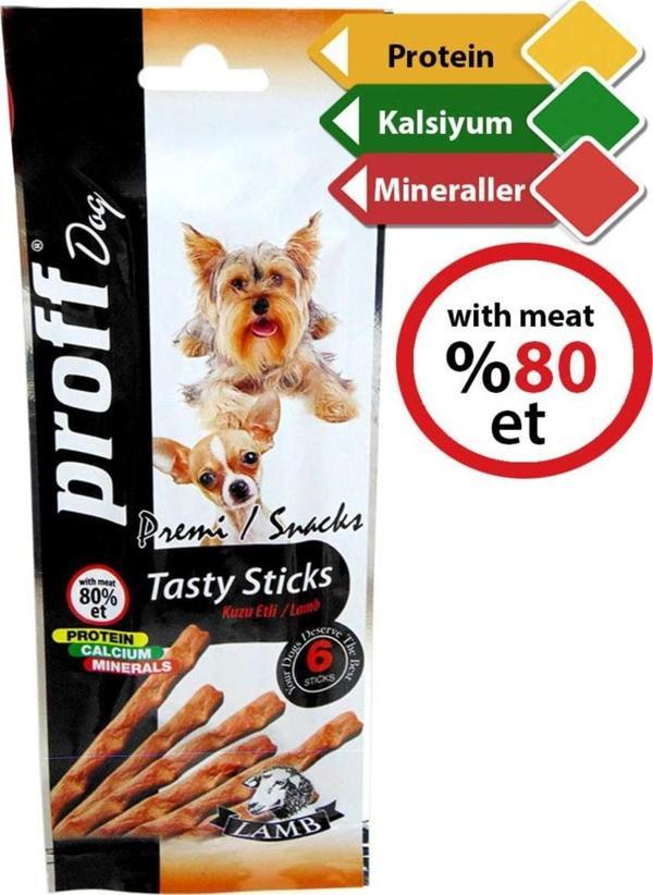 Proff Dog Kalsiyumlu Kuzu Etli Köpek Ödül Çubuğu - Image 1