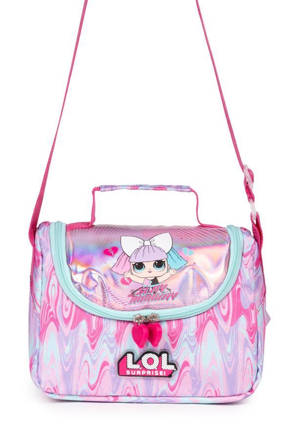 Necati Çanta LOL Sürpriz Lisanslı Kız Çocuk Omuz ve Beslenme Çantası - Image 1