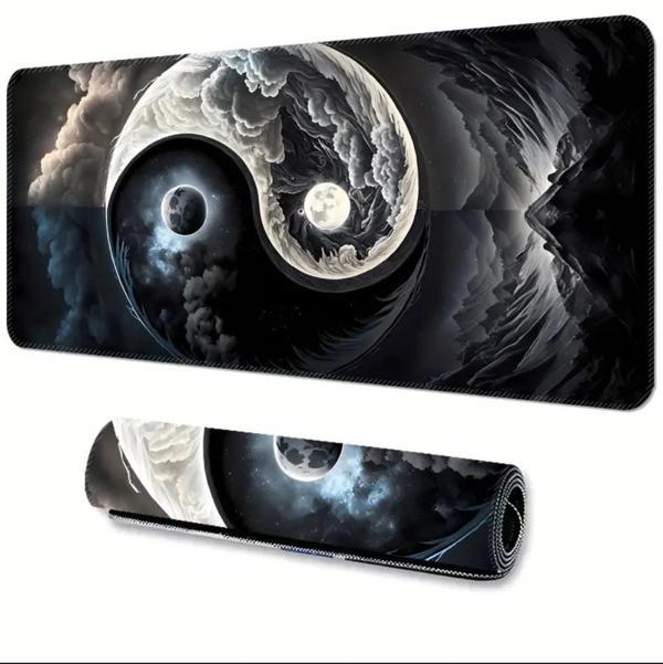 SGE TEKNOLOJİ 65X25 CM  EKİNOKS TEMALI KAYDIRMAZ TABAN SPEED YÜZEY OYUNCU MOUSE PAD GAMİNG - Image 1