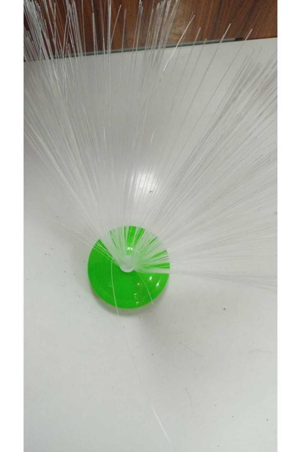 Meloşa Yılbaşı Işıkları Fiber Optik Gece Lambası Led Işıklı Fiber Ufo Lamba Renkli Pilli Led Işık - Image 1