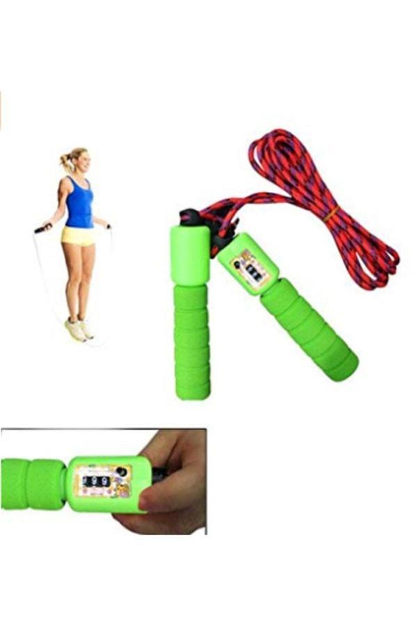 Cmt Sayaçlı Atlama Ipi Saplı Antrenman Aleti Ip Egzersiz Evde Spor 1 Adet - Image 1
