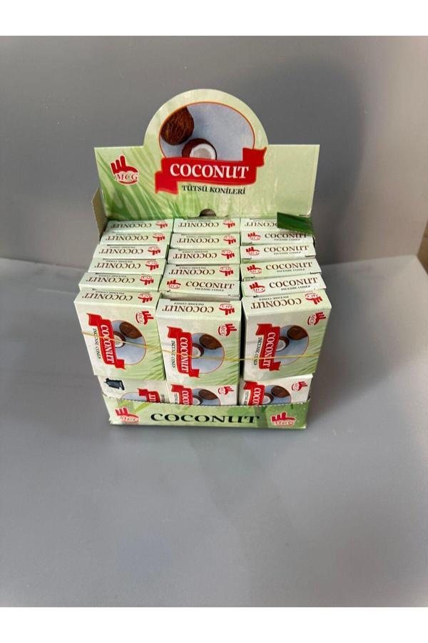 Mcg Coconut( Hindistan Cevizi) Aromalı Geri Akış Tütsüsü (1 Kutu) 10 Adet - Image 1