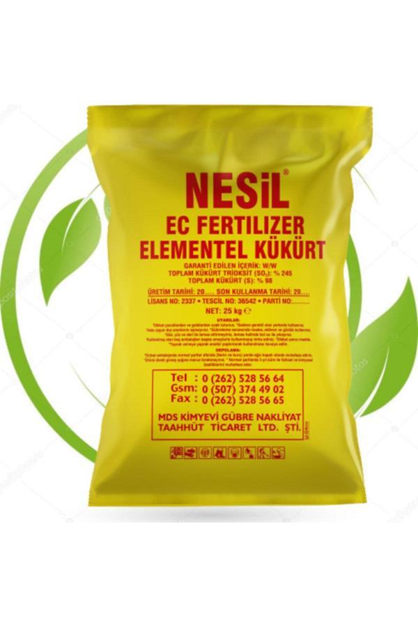 Nesil Toz Elementel Kükürt 25 Kg - Image 1