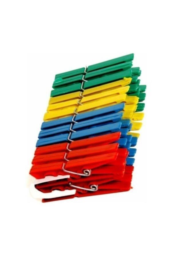 Akyazı Akyazı 144 Adet Mandal Klasik Çamaşır Mandalı Plastik - Image 1