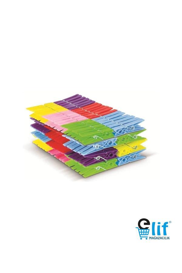 Elif Mağazacılık Plastik Mandal 144 Adet - Image 1