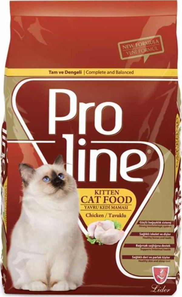 Proline Kitten Tavuklu Yavru Kedi Maması 1,5 Kg - Image 1