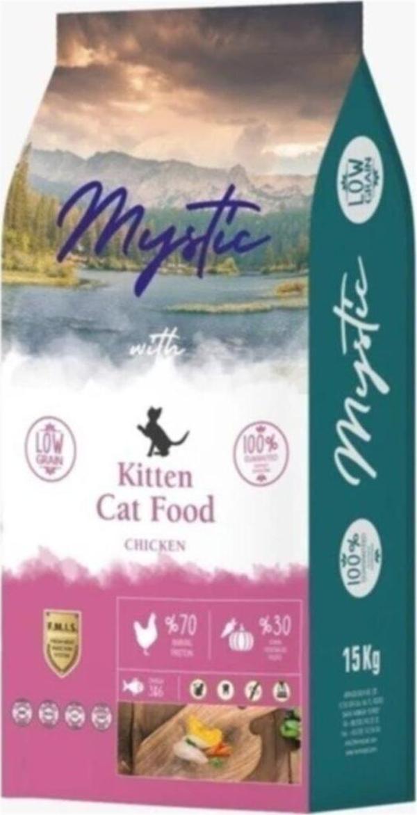 Mystic Tavuklu Yavru Kedi Maması 1.5 Kg - Image 1