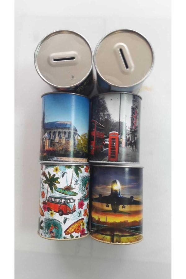 Atlas Toys Teneke Kumbara Küçük Boy 6 Adet - Image 1