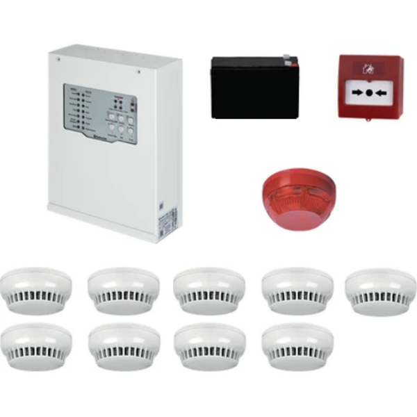 Teknim Konvansiyonel Sistem Yangın Alarm Seti 9 Lu - Image 1