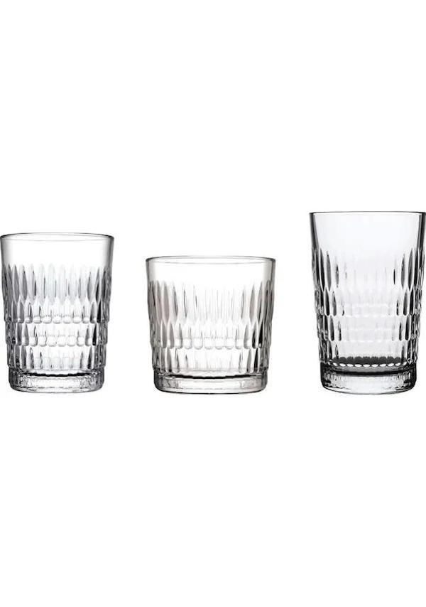 Paşabahçe 18 Parça Rain 950158 Bardak Takımı - Image 1