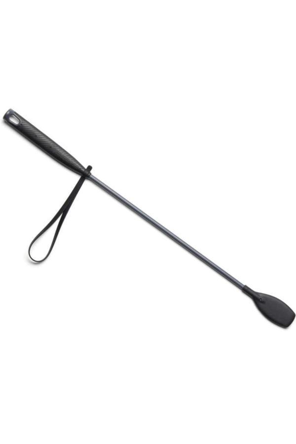 Decathlon - Binicilik Kamçısı At Kırbaç 58 Cm Siyah Gri - Image 1