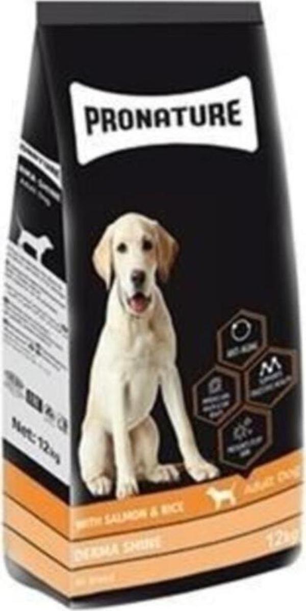 Pronature Somonlu Pirinçli Yetişkin Köpek Maması 12 Kg - Image 1