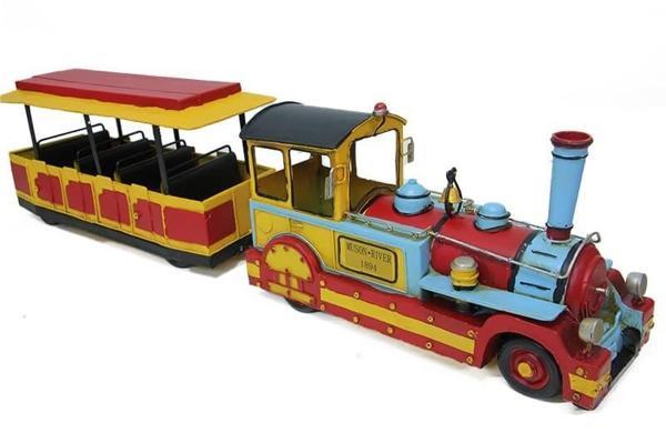 Dekoratif Metal Tur Lokomotifi - Image 1