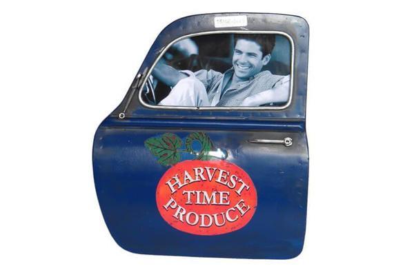 Dekoratif Metal Çerçeve Araba Kapısı Temalı Dekoratif Hediyelik - Image 1