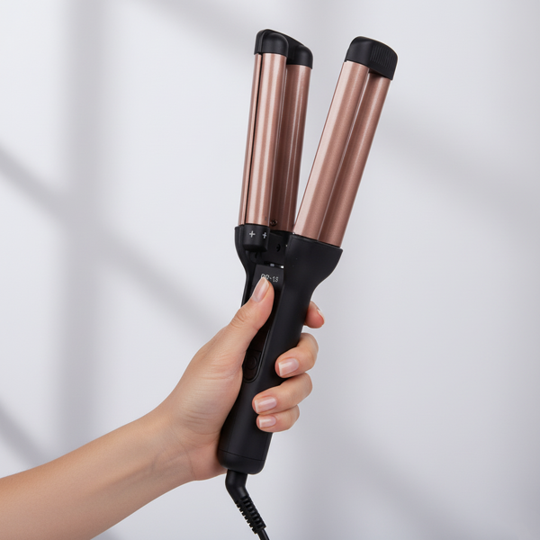 Runaway Su Dalgası Maşa – Seramik Kaplama 5 Isı Ayarı - Image 1