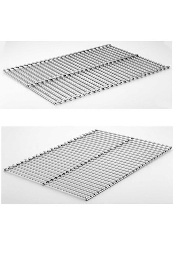 Pratikoutdoor Paslanmaz Çelik Krom Mangal Üstü Taşınır Tel Izgara-Mangal Teli 25X36 - Image 1