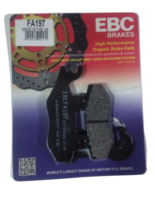 EBC ORGANİK ÖN DİSK BALATA KULAKSIZ CF MOTO NK150 - Image 1