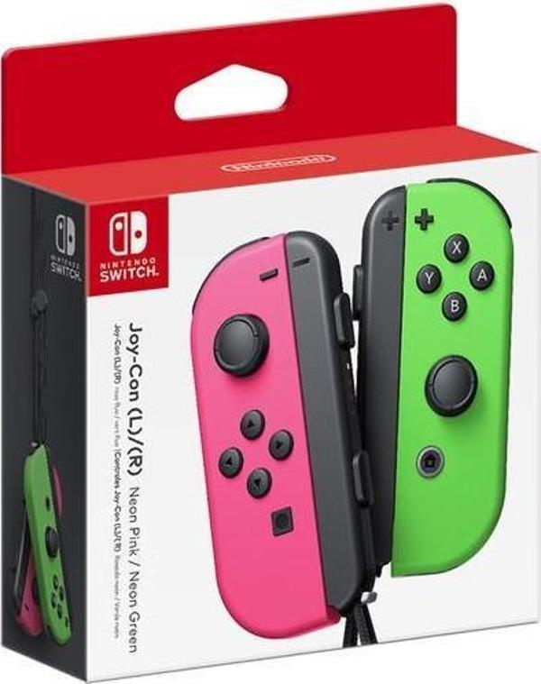 Switch Joy-con Controller Yeşil-Pembe - Image 1